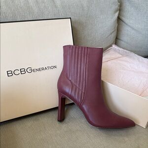 BCBGeneration Women's Plum Heeled Boots
